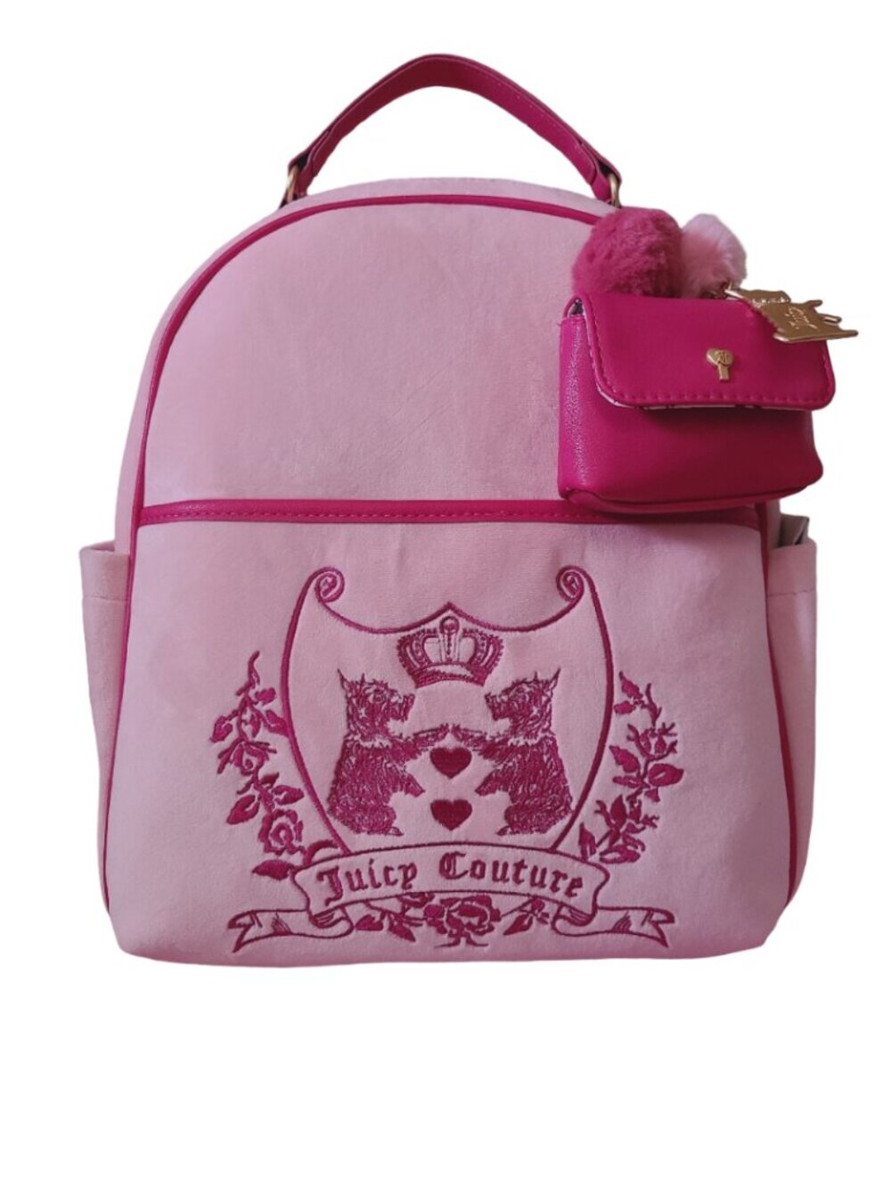 Juicy Couture NEW LOVE CHAPTER Large Backpack Pink